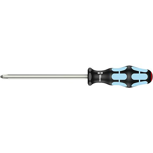 Cross-recess screwdriver WERA Series stainless steel PH3 x 150mm