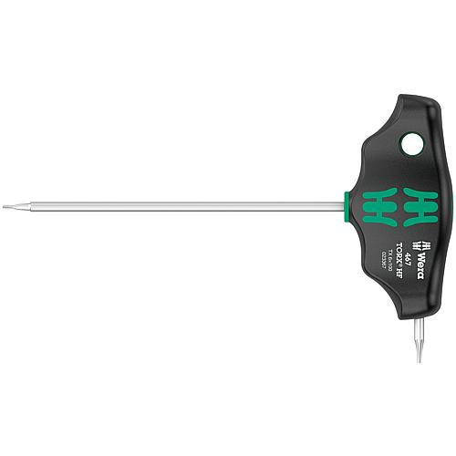 Cross-handle TORX® screwdriver WERA with holding function T6x100mm