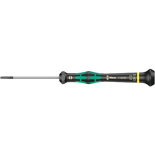 Electronic screwdriver WERA Electronic screwdriver Micro series, round blade, Black Point tip