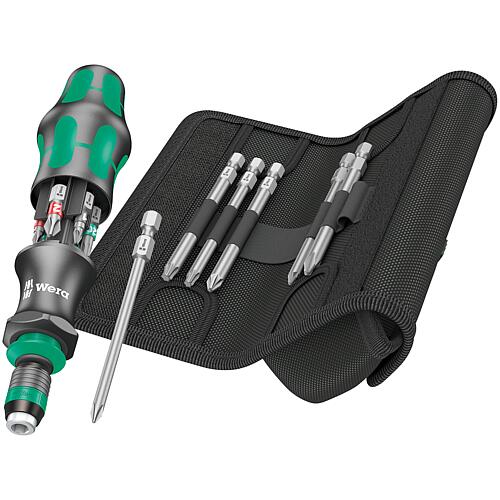 Screwdriver set WERA, 13-piece,Toolfinder 2