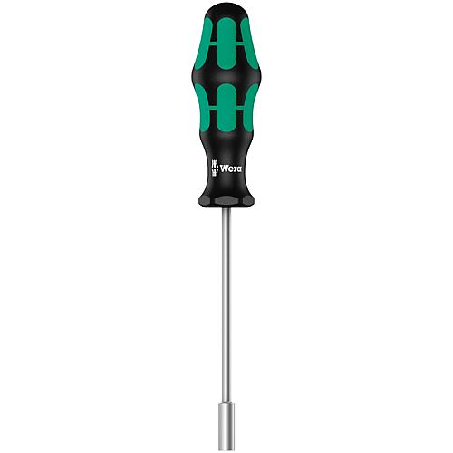 Socket wrench screwdriver WERA Kraftform Plus - series 300 round blade