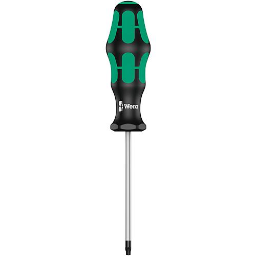 TORX screwdriver WERA Kraftform Plus - Series 300 with hole T25x100mm