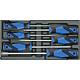 Screwdriver set, in 1/3 module, 6-piece Standard 1