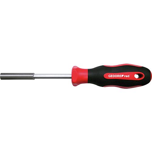 Bit screwdriver 1/4", with strong magnets Standard 1