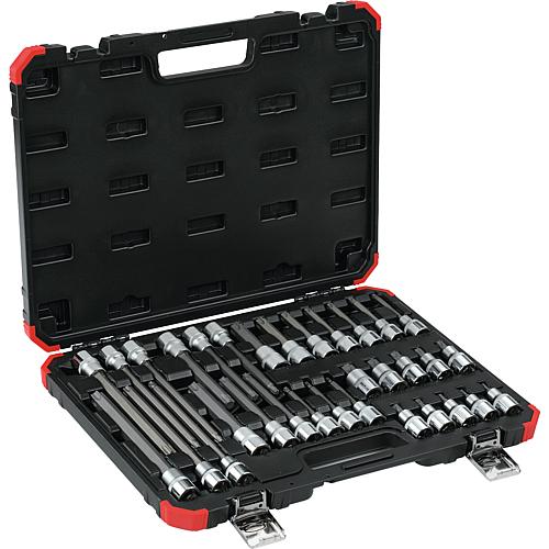 Socket wrench inserts 1/2" Torx®, 32-piece Standard 1