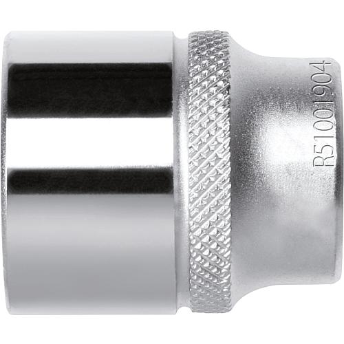 Socket wrench insert 3/8", hex, metric, short Standard 1