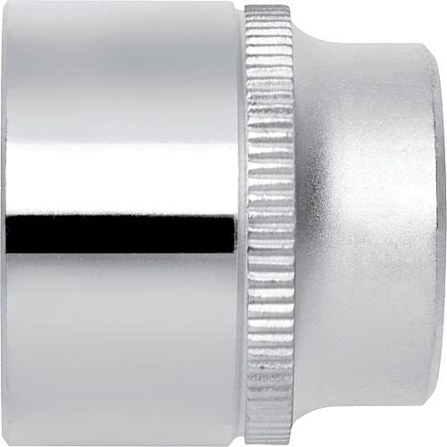 Socket wrench insert 1/2", double-hex, metric, short Standard 1