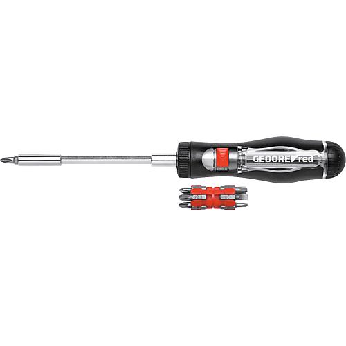 GEDORE red 13in1 magazine screwdriver