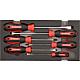 Kit tournevis GEDORE red 6 pcs  fente/Pozidriv