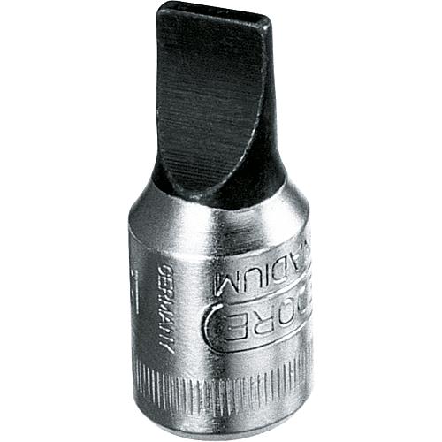 Schraubendrehereinsätze 1/4" Schlitz, metrisch, kurz