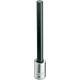 Screwdriver insert 3/8" hexagonal socket, metric, long Standard 1