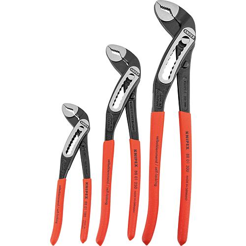 KNIPEX Alligator 3-piece water pump pliers set