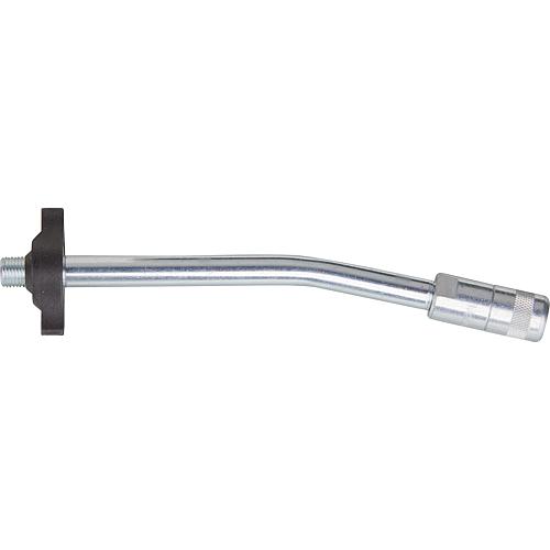 Nozzle pipes for hand lever grease gun