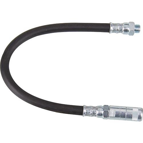 High-pressure Armoured hoses, for hand lever grease gun Standard 1