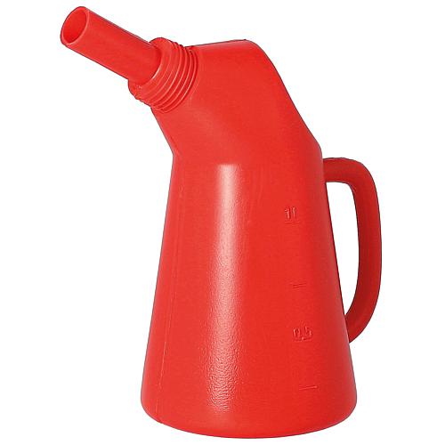 Measuring jug, polyethylene 1000 ml with fixed spout