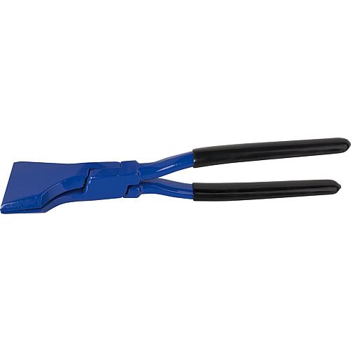 Corner folding pliers, forged steel painted balck jaw width 60mm, 280mm long