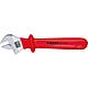 Adjustable spanner KNIPEX® dip-insulated, jaw position 22°