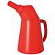 Measuring jug, polyethylene 1000 ml with fixed spout