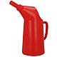 Measuring jug, polyethylene 2000 ml with fixed spout