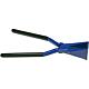 Folding pliers, straight forged, painted black jaw width 60mm, 280mm long