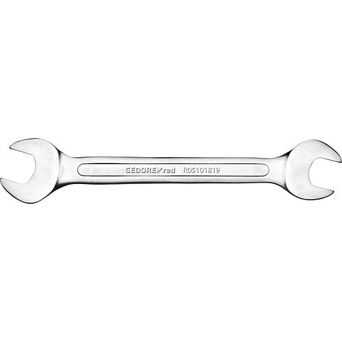 Open-ended spanner, metric, long Standard 1