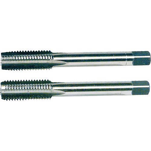 Hand tap set, metric, fine, DIN 2181, 2-piece