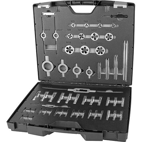 Kit de tarauds à main HSSG, 55 pièces Standard 1