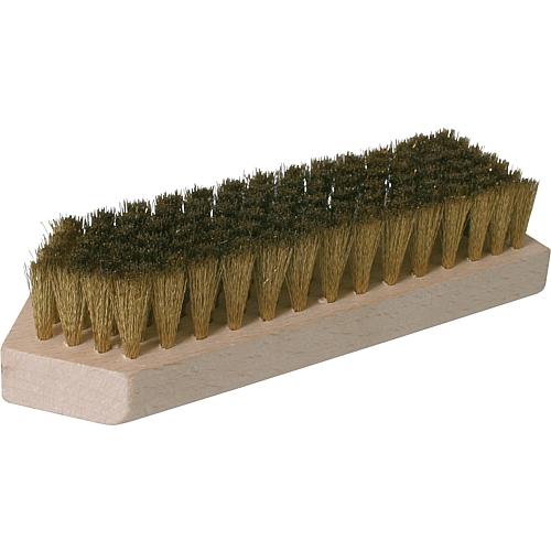 Staining brush, 7-row Brass wire length 20mm, for pre-treating wood