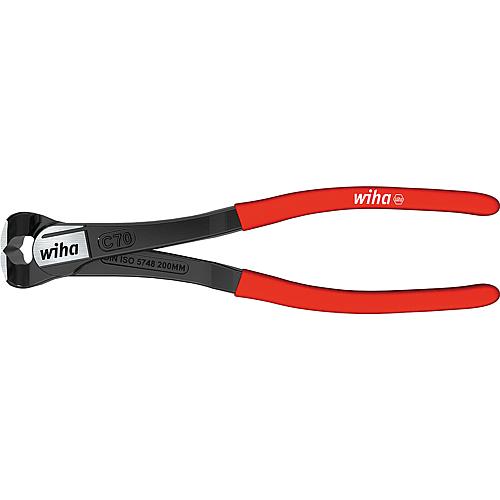 Power end cutters Wiha® burnished, plastic handles, length (mm): 200