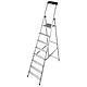 Step ladder Working height 3.75 Standing height 1.70 Length 2.50, 8 steps