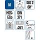 Tarauds pour machines DIN 371/DIN376 Piktogramm 1