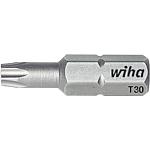 For TORX, 1/4” hex drive