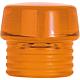 Impact insert., transparent orange, cellulose acetate