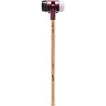 SIMPLEX sledgehammer with malleable cast iron body and hickory shaft, rubber/super plastic
