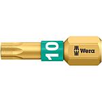 Bits 867/1 BDC Wera, 1/4" hexagon for Torx®, diamond-coated tip, BiTorsion zone