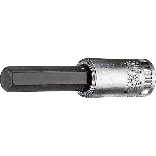 Screwdriver insert 1/4" hexagonal socket, metric, long Standard 2