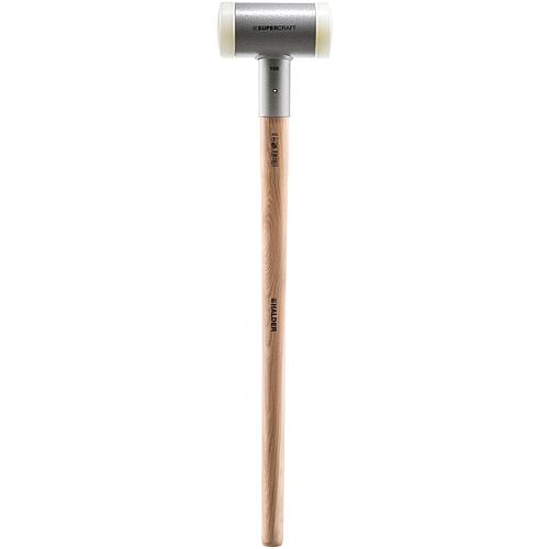 SUPERCRAFT soft-face hammer, dead blow, with hickory shaft and nylon impact inserts Standard 1