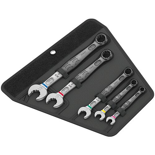 Combination spanner Joker 6003 WERA, 5-piece, size 8-19 Standard 1