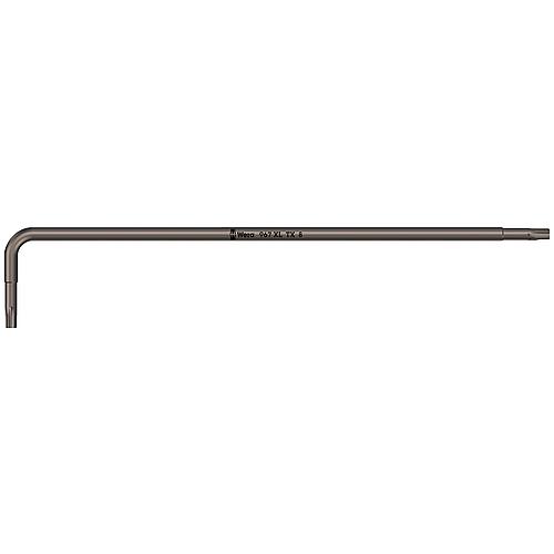 Allen key 967 XL HF WERA, for TORX®, with holding function, long, zinc phosphate treatment