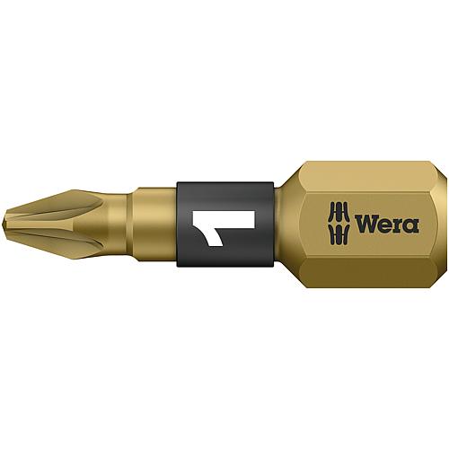 Bits 855/1 BTH WERA, 1/4” hex for Pozidriv, extra hard, BiTorsion zone