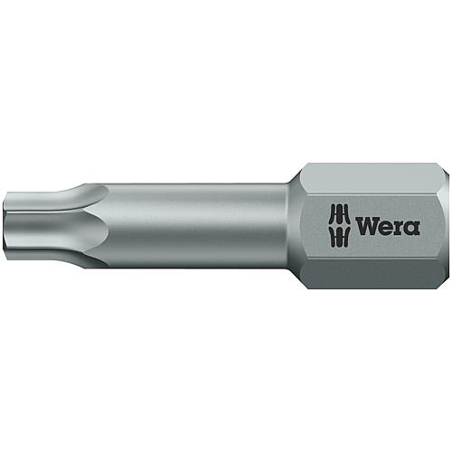 Bits 867/1 TZ WERA, 1/4” hex for TORX®, toughened, torsion design, for universal application Standard 1