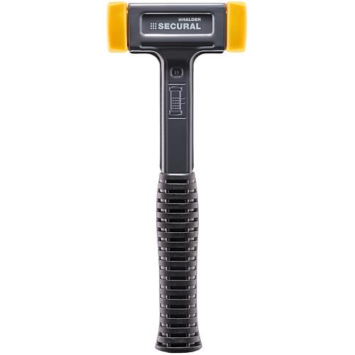 SECURAL soft-face hammer for corners and edges, dead blow Standard 1