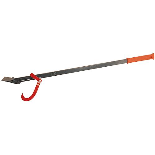 Pry bar BAHCO 1030, steel, long, adjustable reversible hook 1300mm long, lightweight