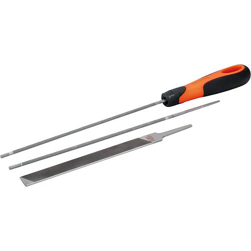 Chainsaw file set 168-C with ERGO™ two-component handle