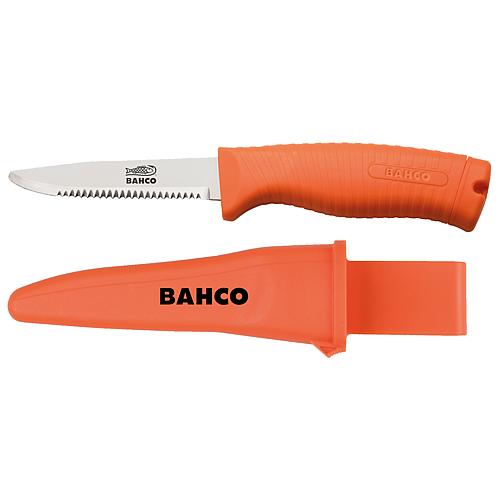 Emergency knife BAHCO 1446-FLOAT 226mm long, blade 102mm fluorescent handle