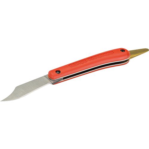 Oculating knife P11, foldable with plastic handle Standard 1