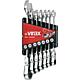 Ratchet spanner set 8-17 mm Standard 1