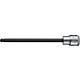 Screwdriver insert 3/8” hex socket, with ball head, metric, long Standard 2