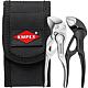 Mini plier set KNIPEX XS, 2-piece, in belt pouch