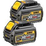 Battery set DeWalt DCB546T2-XJ 54V/18V with 2 x 6.0 Ah batteries XR FlexVolt